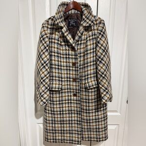 Vintage Burberrys Wool Car Coat